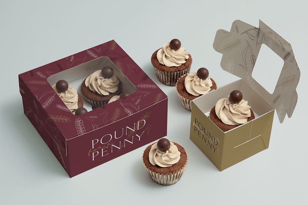 Cake Box Mockup
