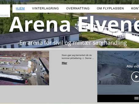 Arena Elvenes er på nett