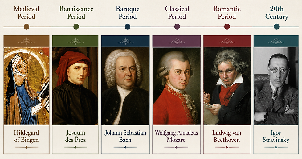 American Music Evolution: Elements of Classical Music