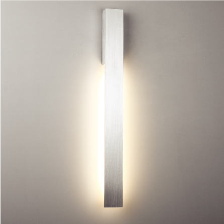 LEDw@re Wall Lamp Wall 073 – 3.6 Watt – Brushed Aluminium – 3000K Warm White