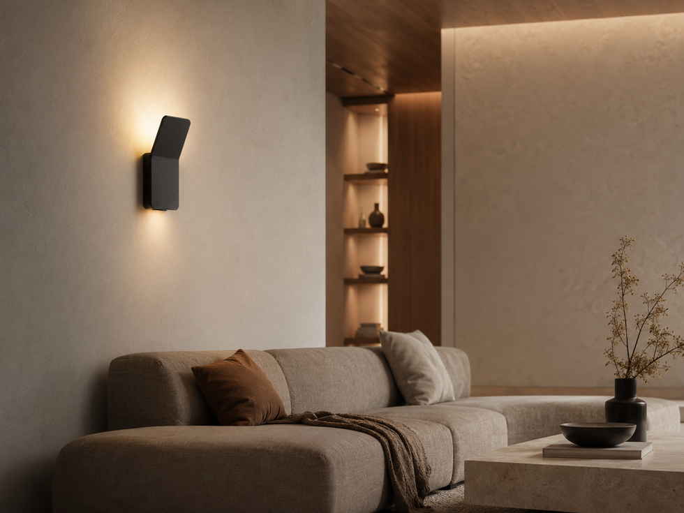 LEDw@re Wall Lamp Wall 112 – 3.6 Watt – Metal Housing – 3000K Warm White