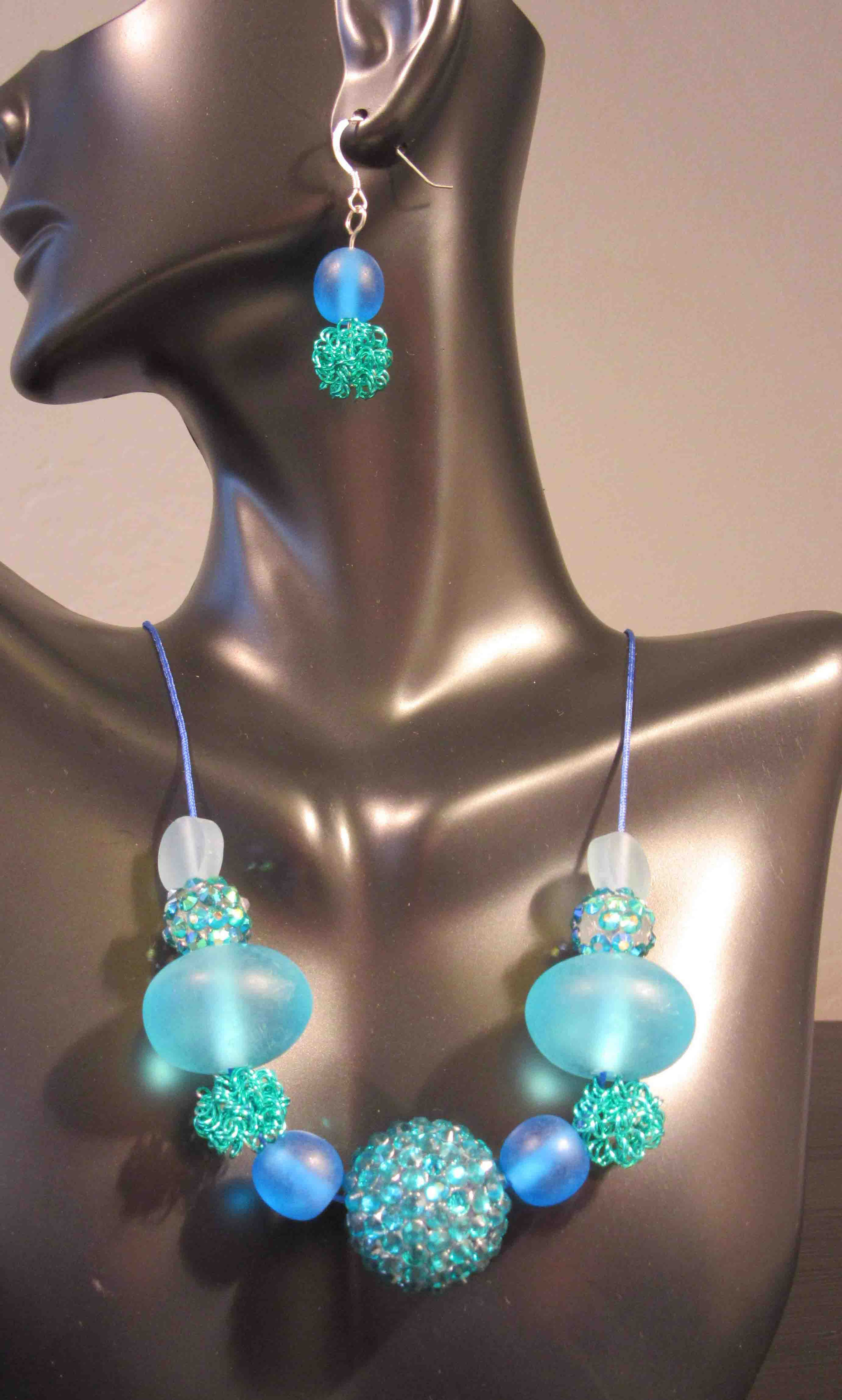 Blue Fantasy necklace