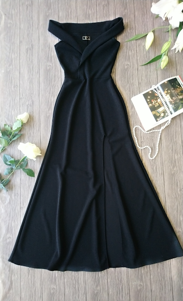 Miniatura: vestido largo cross fiesta marca chocolate 