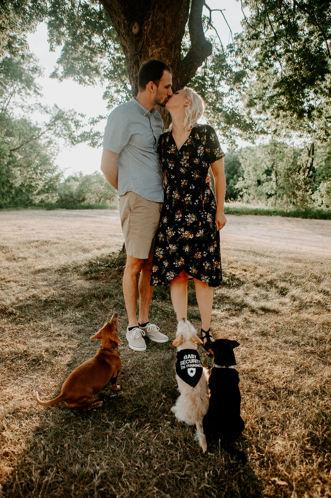 Shelby + Andrew - Pregnancy Announcement in Rogers, MN