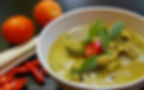 Ayam masak Kari Hijau Thai