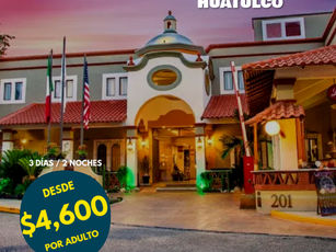 PQT Traslados + Hotel todo incluido Binniguenda Huatulco