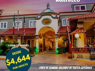 PQT Traslados + Hotel todo incluido Binniguenda Huatulco