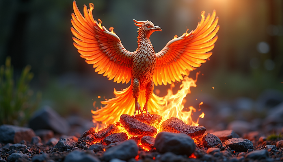 Embracing Death and Rebirth: Rising from the Ashes Like a Phoenix