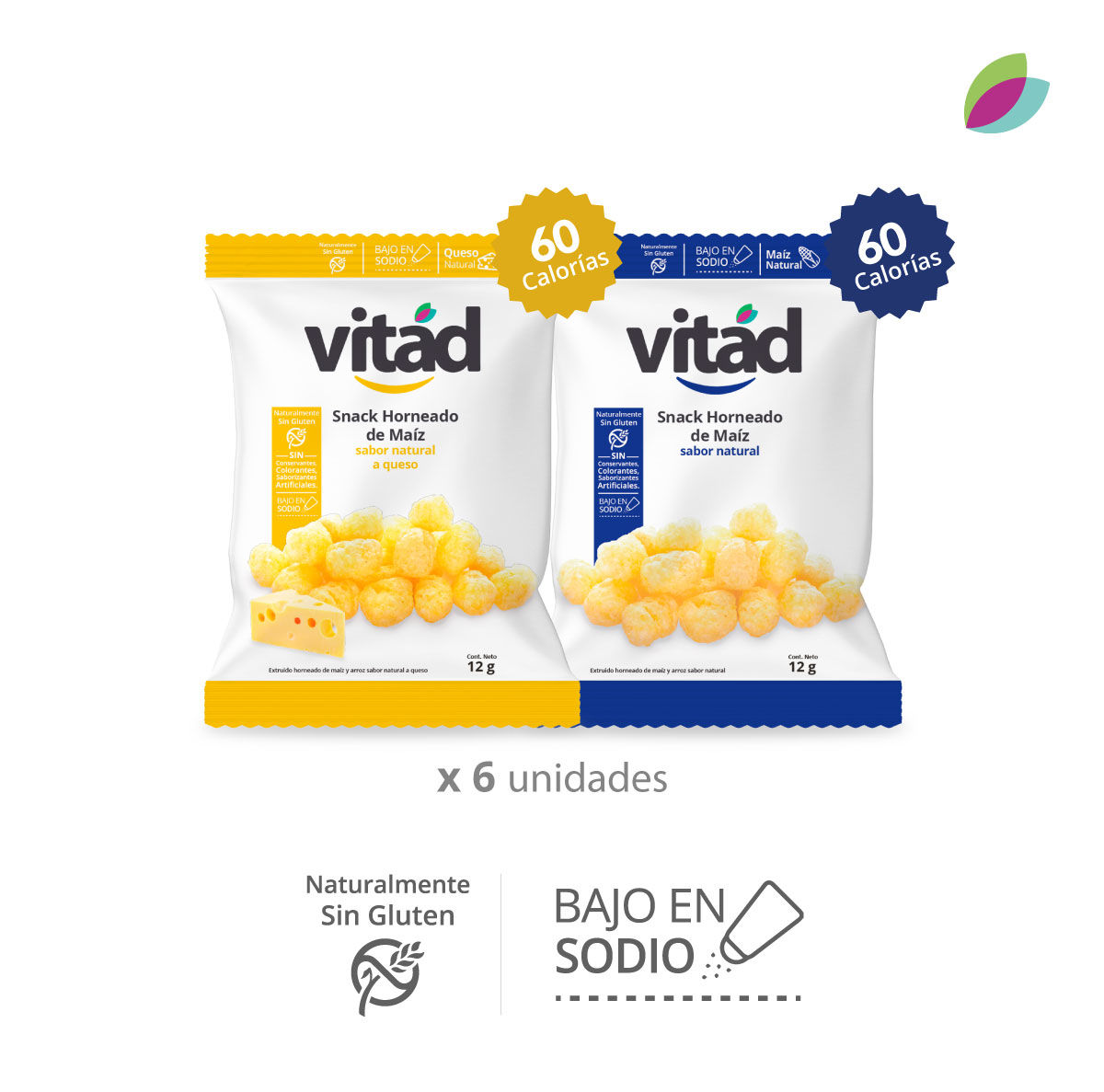 Snack variado 12g (6 uds)