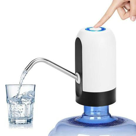 omba Elétrica Recarregável para Galão de Água