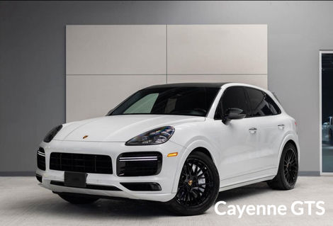 2022 White Porsche Cayenne GTS, exotic SUV rental