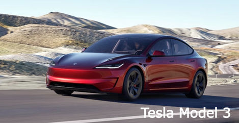 2026 Tesla Model 3 and 2026 Tesla Model X