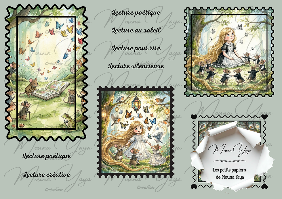 Miniature : Lecture imaginaire / 177 - 25 pages -