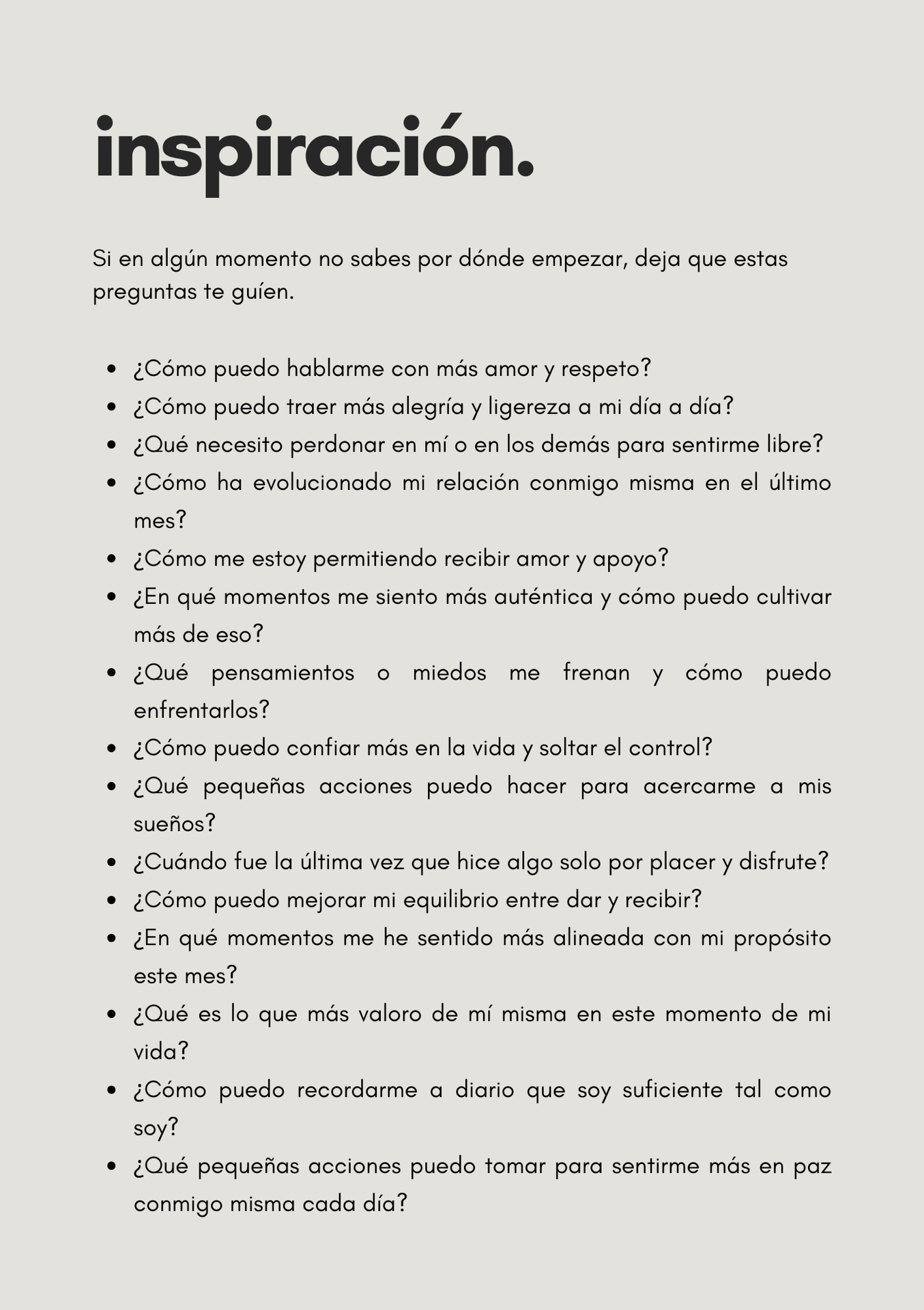 Diario personal de reflexión