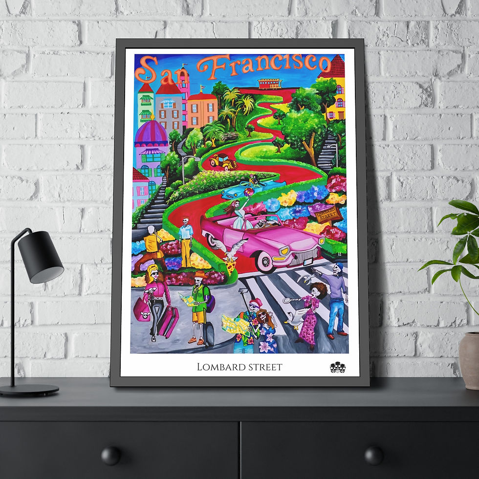 Thumbnail: Lombard Street Poster