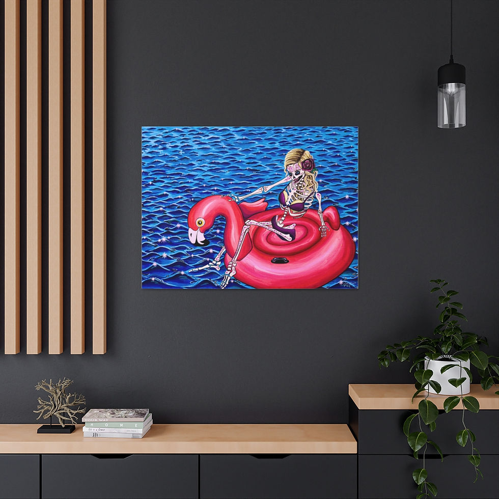 Thumbnail: Christina Aguilera photo canvas print