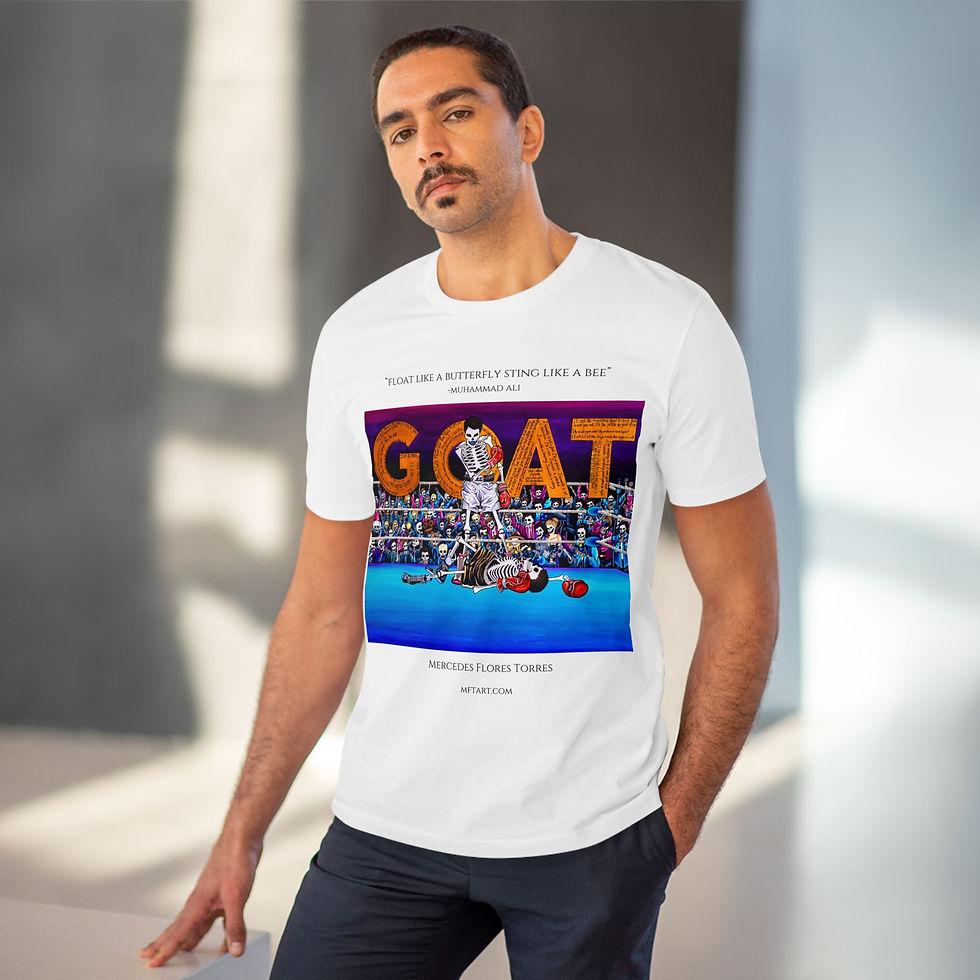 Thumbnail: Organic Cotton T-shirt - Unisex | Muhammad Ali