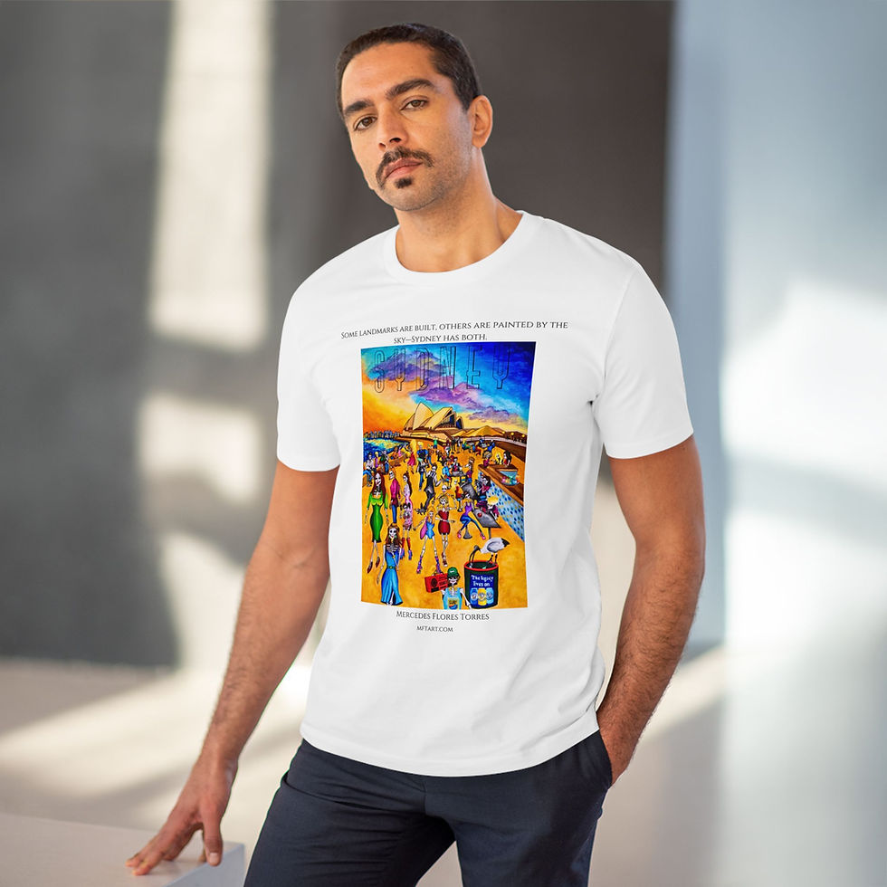 Thumbnail: Organic Cotton T-shirt - Unisex | Opera Bar