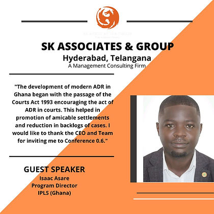 Isaac Asare (Director ISLP Ghana)