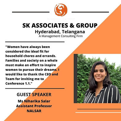 Prof Niharika Salar (NALSAR)