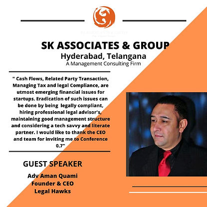 Adv Aman Quami (Founder & CEO: Legal Hawks)