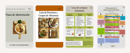 Recursos consulta nutricional Simply Nutri