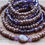 Thumbnail: Amethyst waist beads set ( 3 strands) 