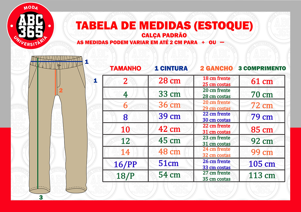 Miniatura: Calça Sarja
