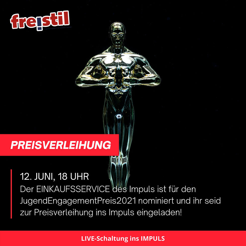 Preisverleihung JugendEngagementPreis2021