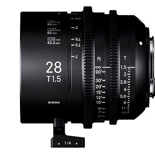 Ecco l'obiettivo Sigma cine 28mm T.1.5