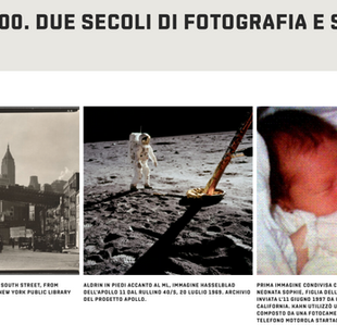 All'interno di Fotografia Europea 2026, una delle proposte più ambiziose è la rassegna "200×200. Due secoli di fotografia e società", curata da Walter Guadagnini ed esposta per la prima volta negli spazi di Palazzo Scaruffi a Reggio Emilia. L'occasione è significativa: il 2026 segna il bicentenario della "Vista dalla finestra a Le Gras" di Niépce, e il festival emiliano ha colto l'occasione per costruire un viaggio panoramico nei due secoli che separano la prima eliografia dalle nostre fotografie da smartphone