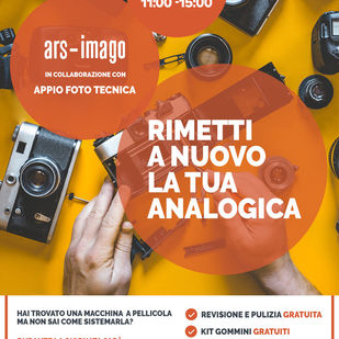 Un fine settimana in cui prendersi cura  di foto ed attrezzature, da Ars Imago e all'ICCD
