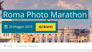 La terza tappa dell' Italia Photo Marathon si svolgerà a Roma il 26 maggio!