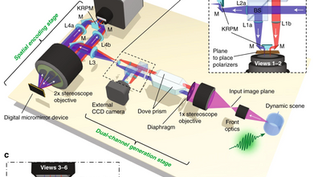 Una fotocamera in 3D da 100 miliardi di fotogrammi al secondo
