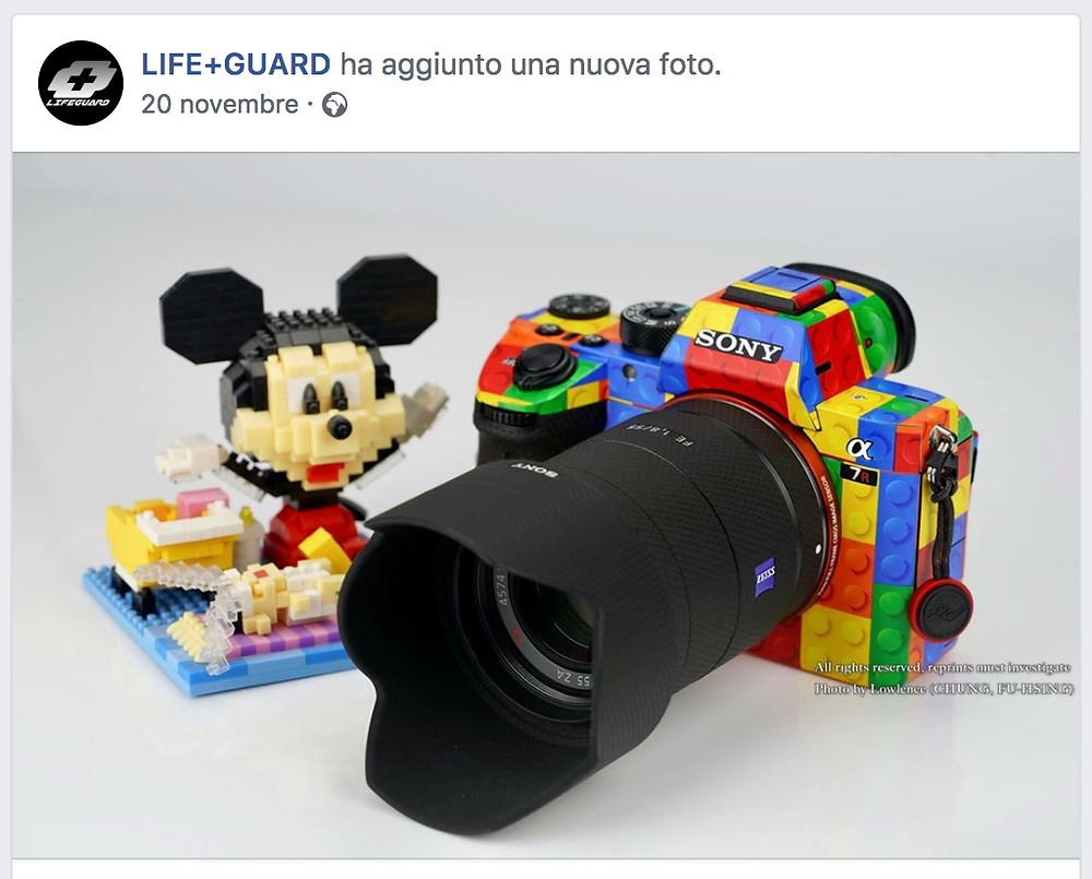Rivestimento Sony a7 III e a7R III