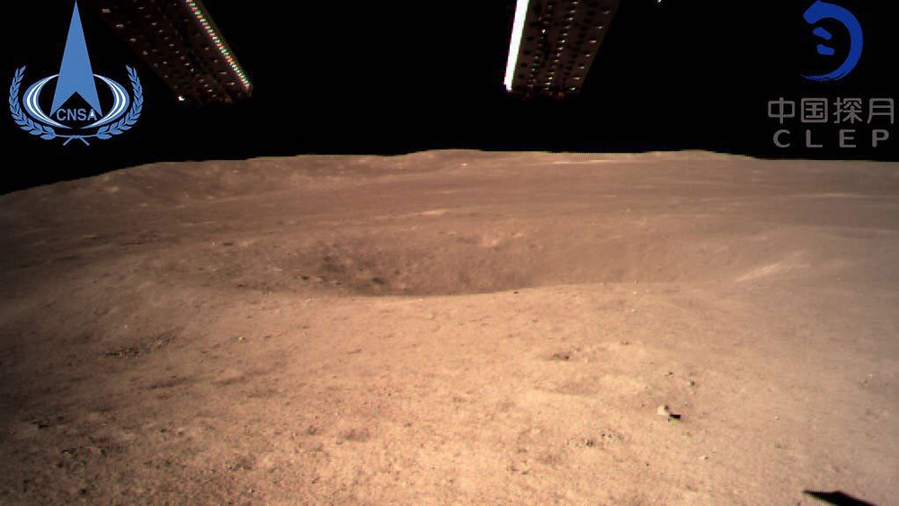 Foto catturata e condivisa dalla China National Space Administration (CNSA)