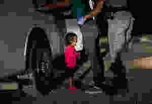 Crying Girl on the Border