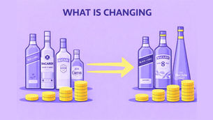 CPG alcohol premiumization strategy value growth consulting