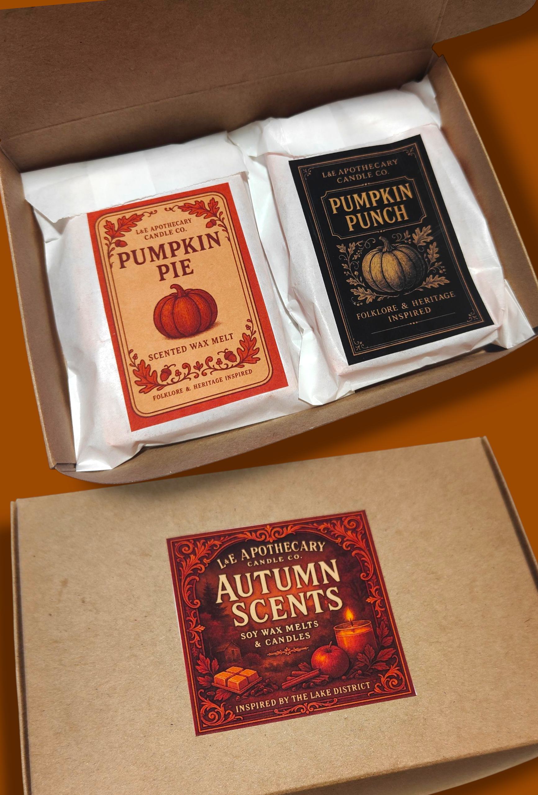 Cosy Autumn bundle Duo wax Melts 