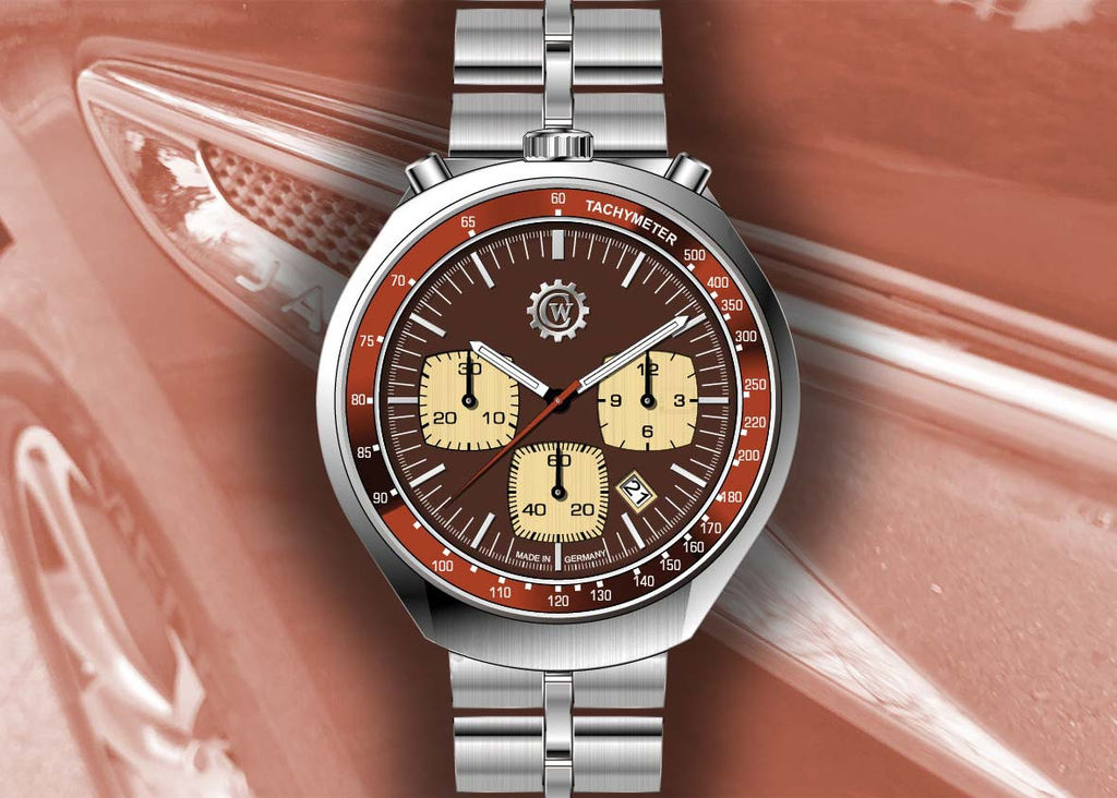 CONSTANTIN WEISZ HerrenAutomatikuhr, grau 123.tv