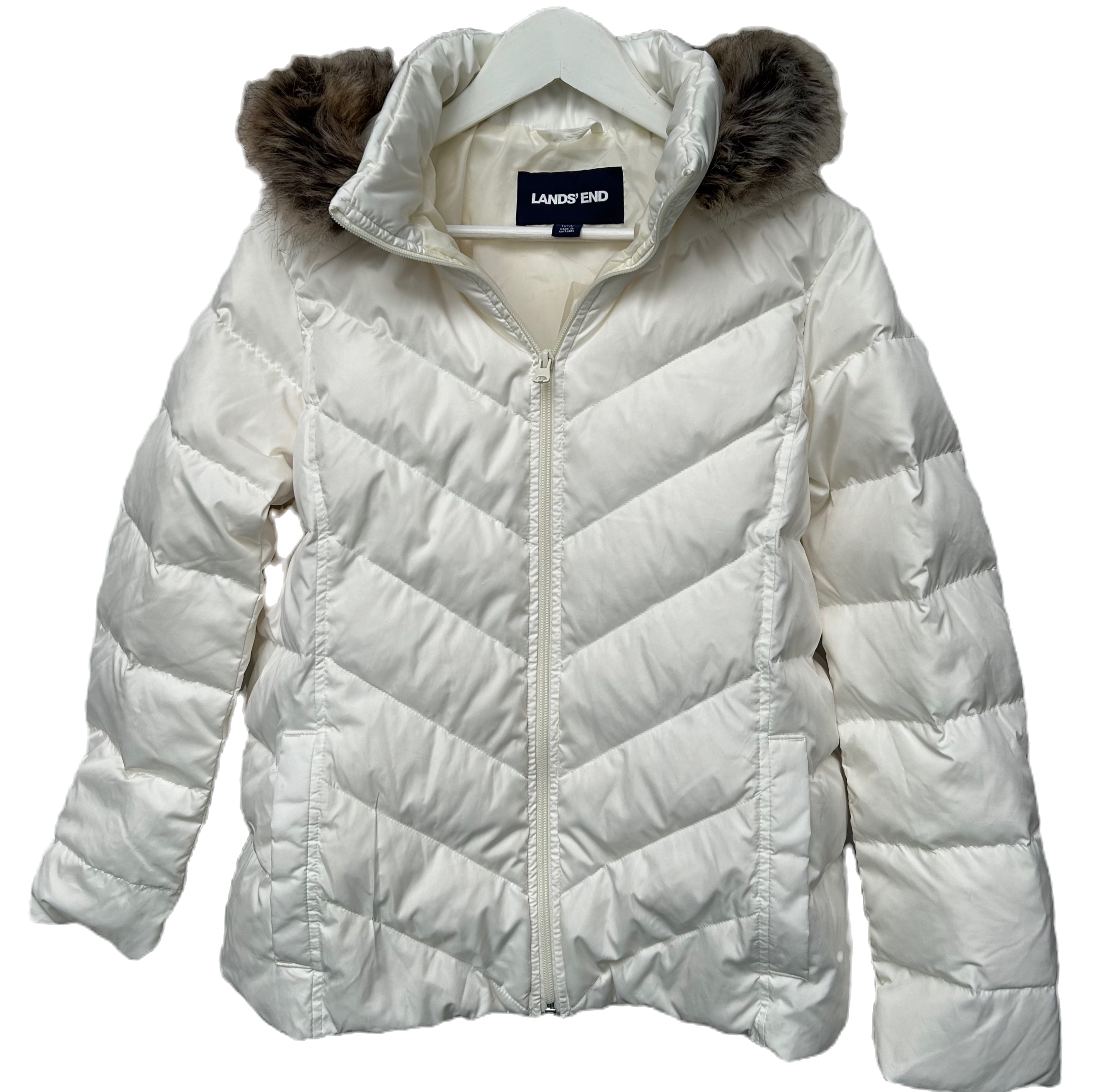 Lands’ End Down Jacket, L