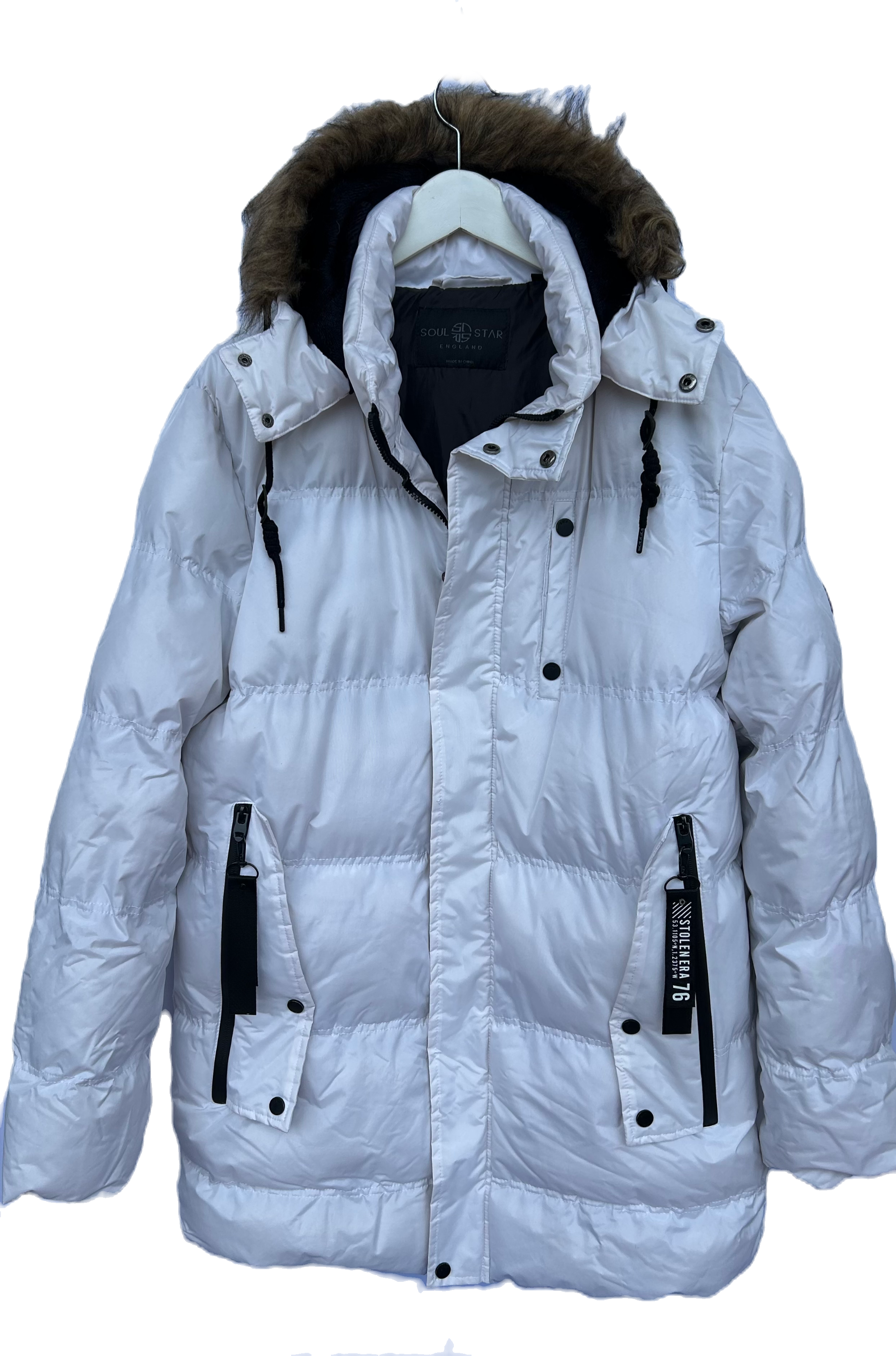 Soul Star Puffer Parka, XL