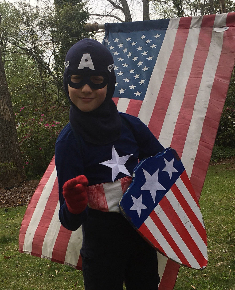 Shaw Shurley as Captain America
