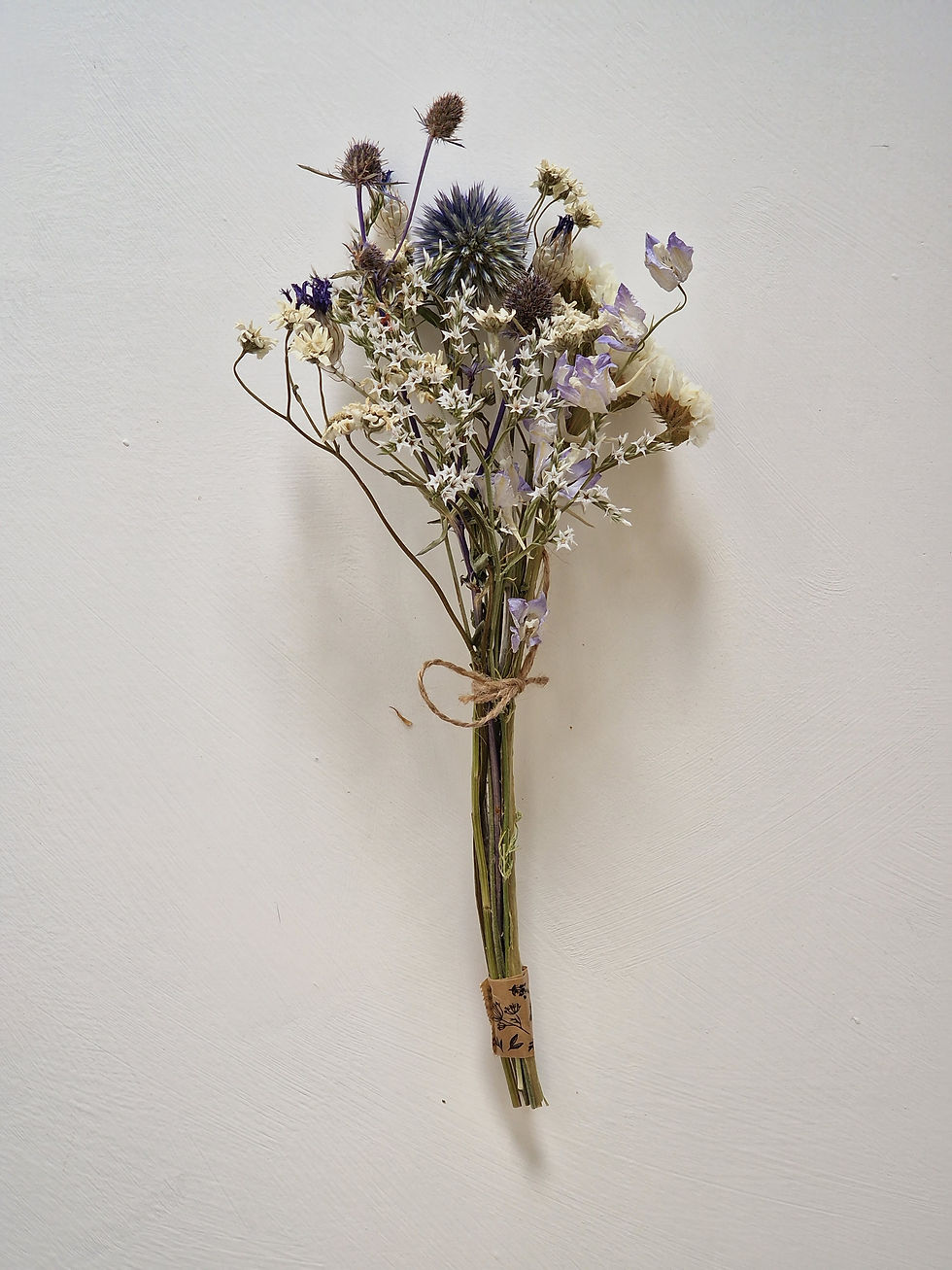 Thumbnail: 2 Bouquets in a box -  Diamonds & Sapphires plus Purple Splendour 30 cm