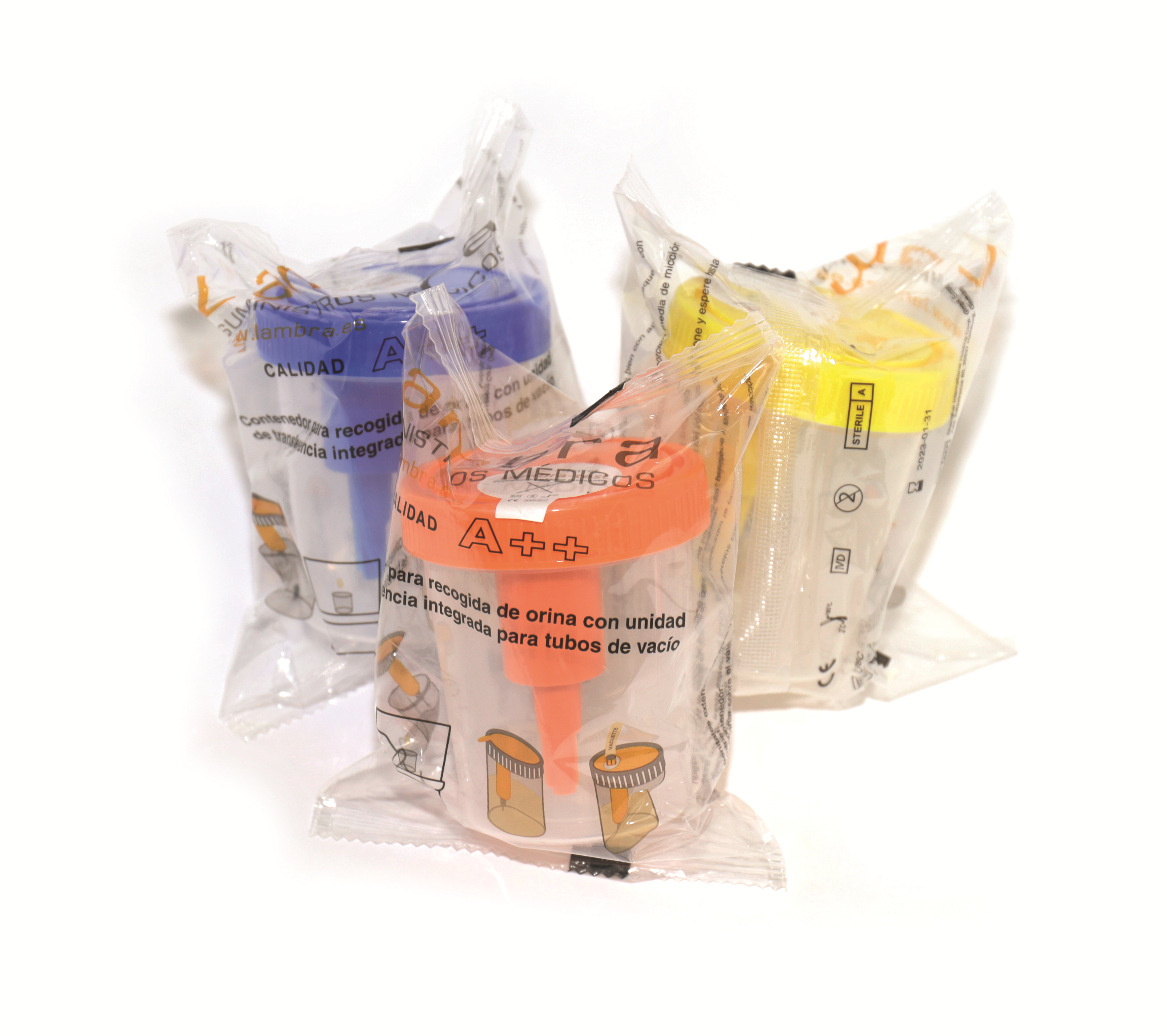 Contenedores de recogida de muestras de orina 60 ml