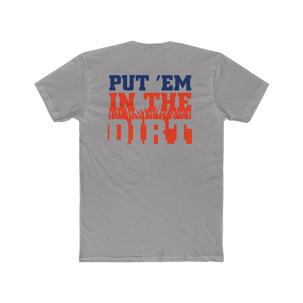 Thumbnail: "Put 'Em In the Dirt" (Orange Dirt Logo)