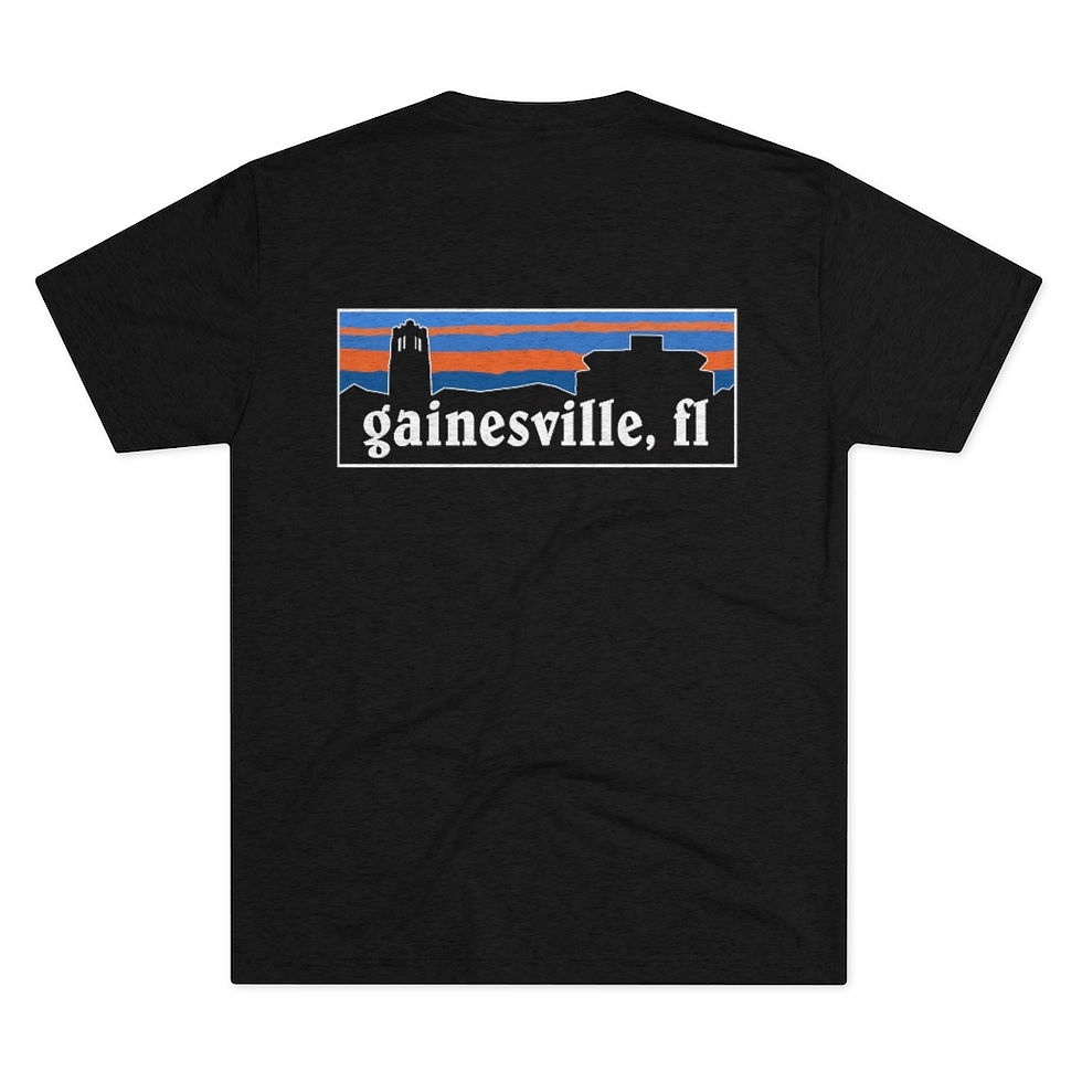 Thumbnail: S&G Gainesville Logo Tri-Blend Crew Tee
