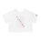 Thumbnail: Diagonal Florida Cropped T-Shirt
