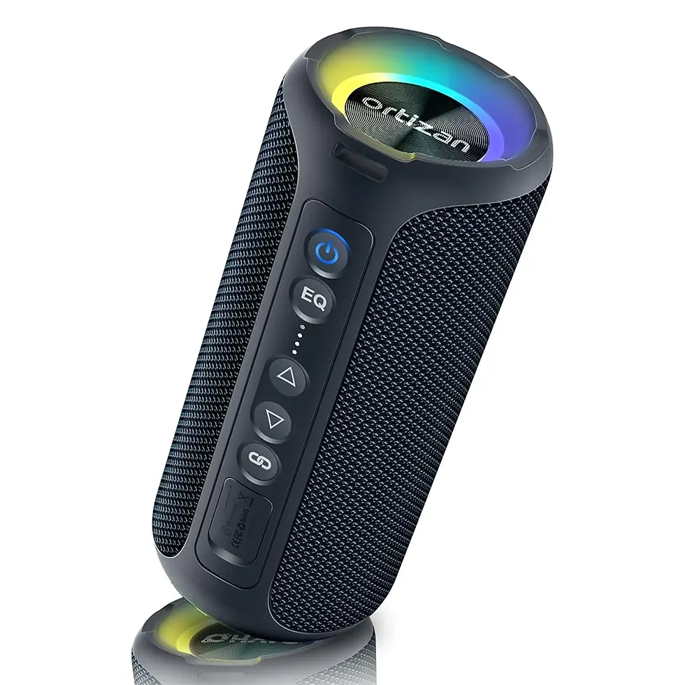 Miniatura: Ortizan Bluetooth Speakers 40W TWS Portable Speaker with Stereo Sound Bass, Blue