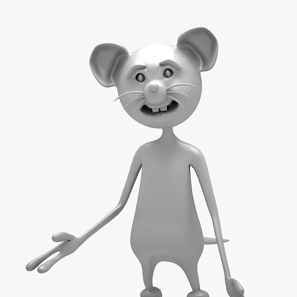 Thumbnail: Cartoon Mouse 3D Print